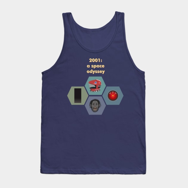 2001 space odyssey Tank Top by atizadorgris